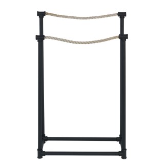 Porte-serviette indus Osuna - L. 50 x H. 85 cm - Noir