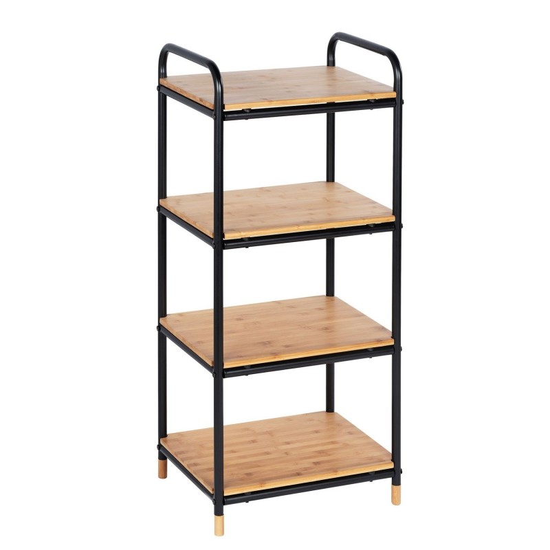 Etagère industrielle Loft - L. 42 x H. 94 cm - Noir