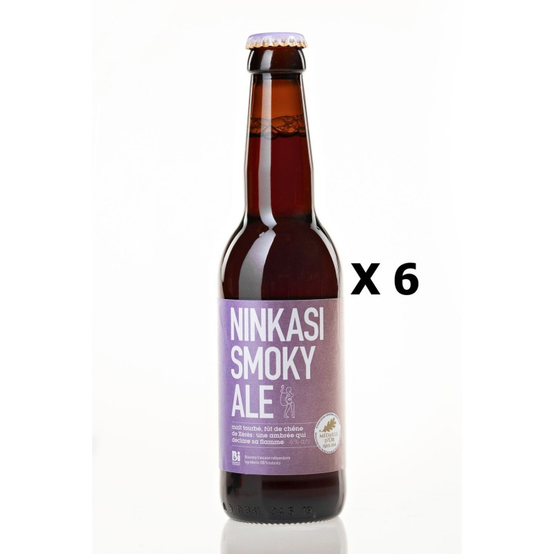 Lot 6x33cl - Bière Ninkasi Smoky Ale