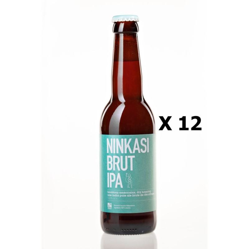 Lot 12x33cl - Bière Ninkasi Brut IPA