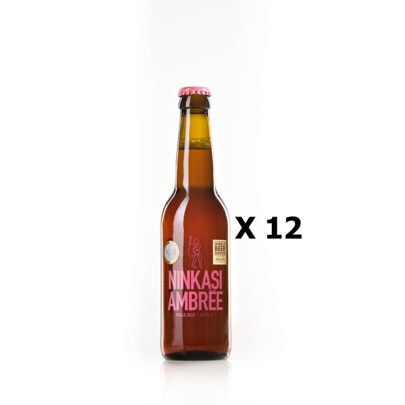 Lot 12x33cl - Bière Ninkasi Ambrée