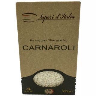 Riz long carnaroli - Italie - Sapori d'Italia   - boîte 500g