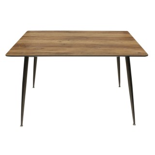 Table à manger Mobilier Design - L. 115 x H. 75 cm - Marron