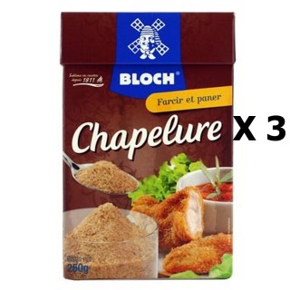 Lot 3x Chapelure - Bloch - boîte 250g