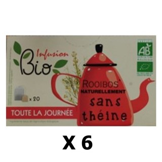 Lot 6x Vin Rouge Bordeaux Le Bedat AOC / HVE - Bouteille 750ml