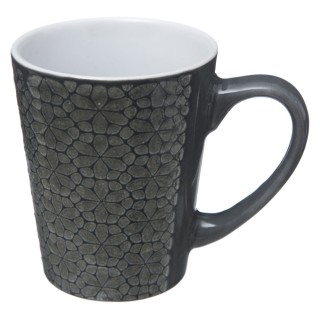 Mug design ethnique Izima - 290 ml - Gris
