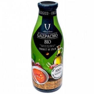 Gaspacho tomates BIO - Villaolivo - bouteille 1l
