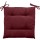 Galette de chaise d'extérieur Korai - 40 x 40 cm - Bordeaux