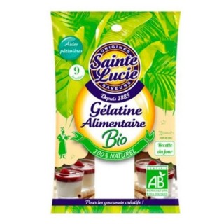 Gélatine alimentaire BIO - Sainte Lucie - sachet 11g