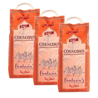 Lot 3x Couscous moyen - Fantasia - sac 5kg