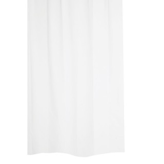 Rideau de douche uni ANNIS - 120 x 200 - Blanc
