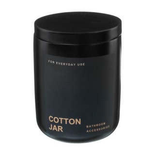 Pot à coton design Black - Noir