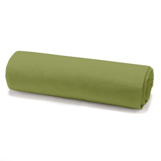 Drap housse Bambou - 100% coton 57 fils - 90 x 190 cm - Vert