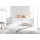 2 Taies d'oreiller Chantilly - 100% coton 57 fils - 50 x 70 cm - Blanc