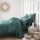 2 Taies d'oreiller - 100% coton 57 fils - 50 x 70 cm - Vert émeraude
