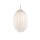 Suspension luminaire design vintage Smart large - Blanc
