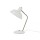 Lampe à poser design vintage Hood - H. 37,5 cm - Blanc