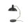 Lampe à poser design vintage Grand - H. 44 cm - Noir