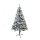 Sapin de Noël enneigé Oslo - H. 180 cm - Blanc
