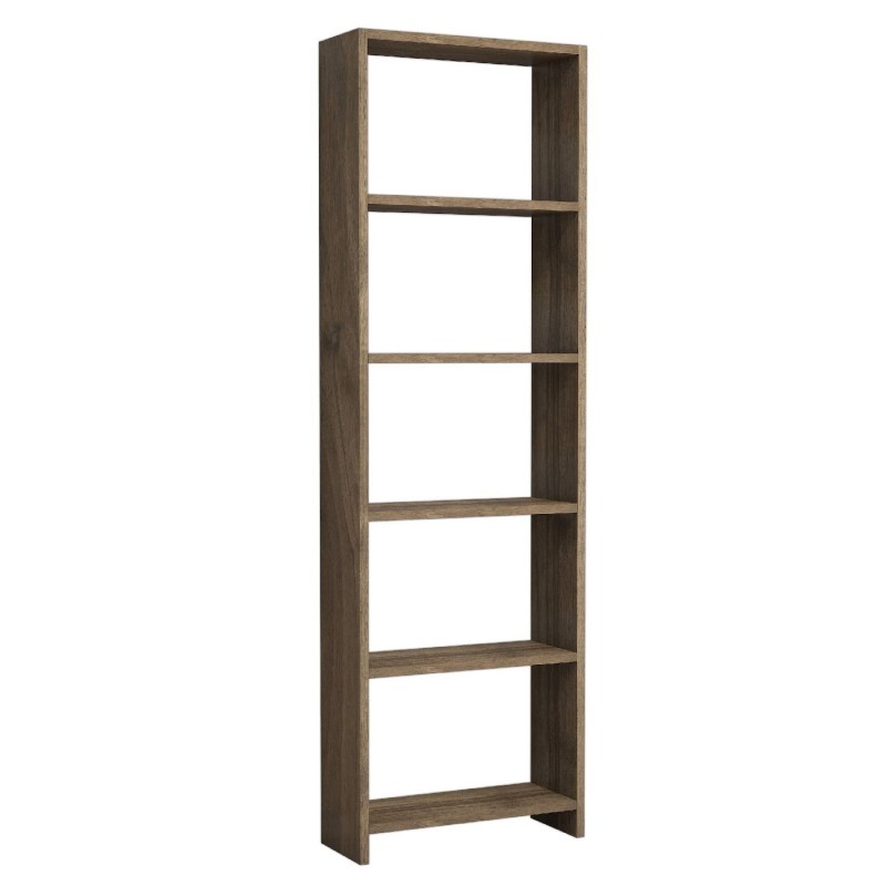 Bibliothèque New 160 cm - Marron noix Bibliothèque New 160 cm - Marron noix