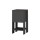 Table de chevet Ema 30 cm - Gris Anthracite, Gris Anthracite