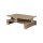 Table basse Mansu 80 cm - Bois naturel