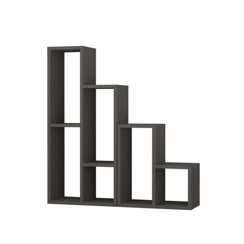 Bibliothèque Sule 89 cm - Gris Anthracite Bibliothèque Sule 89 cm - Gris Anthracite