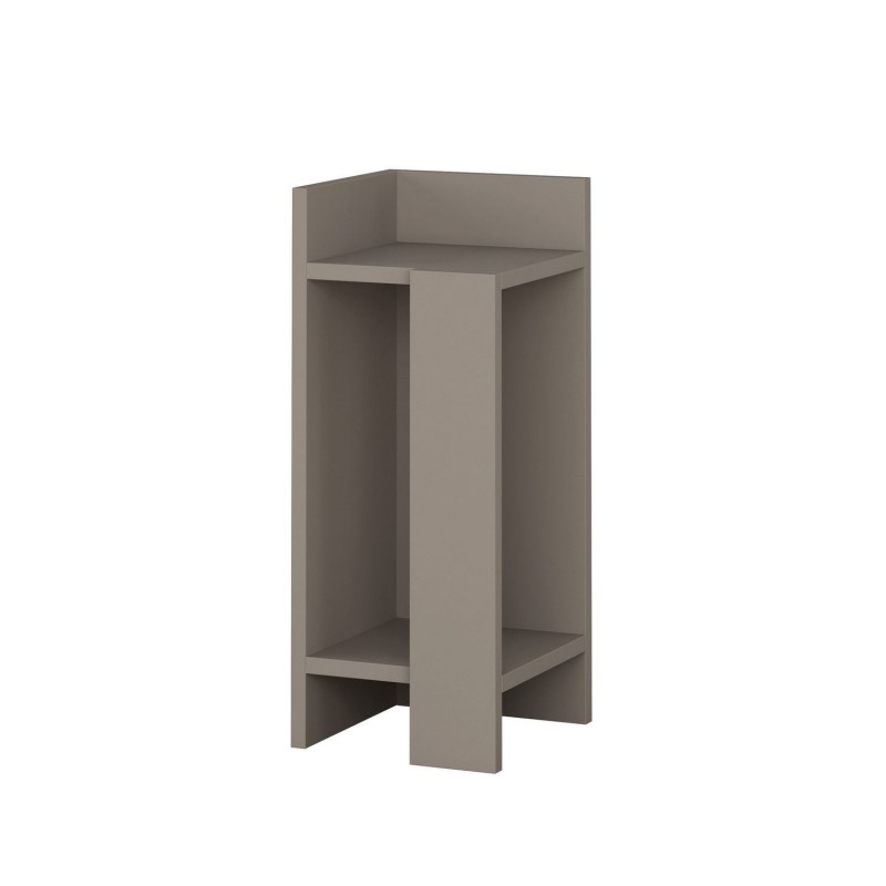 Table de chevet Elos gauche 27 cm - Taupe