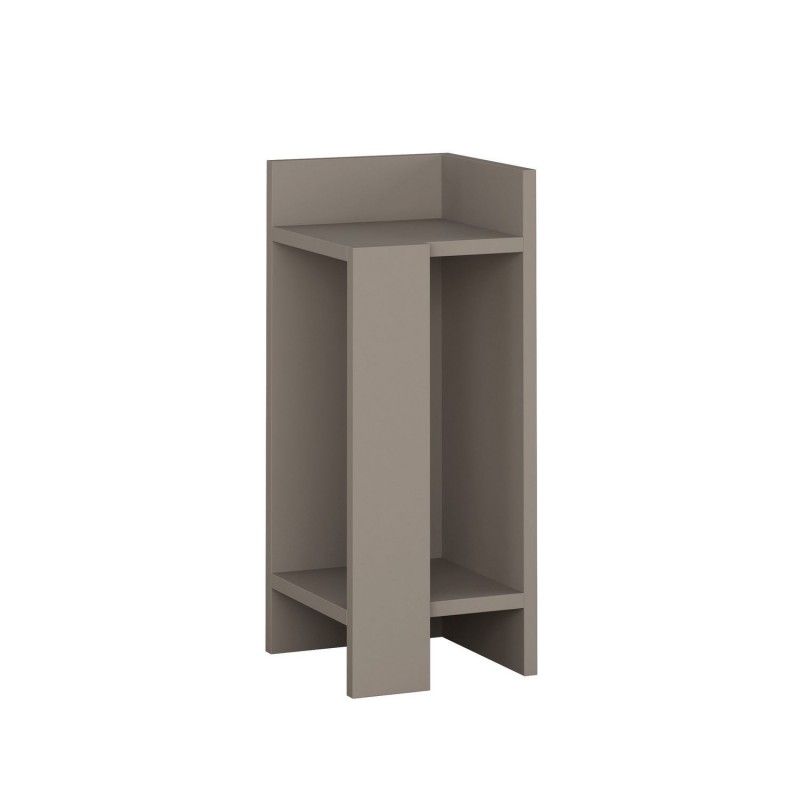 Table de chevet Elos droite 27 cm - Taupe