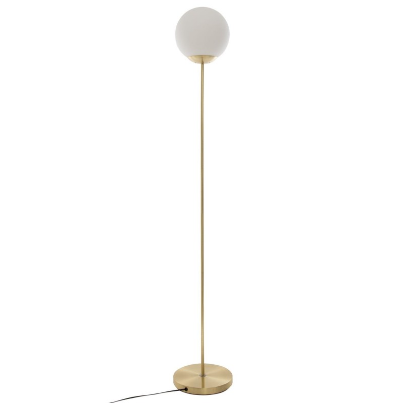 Lampadaire design boule Dris - H. 134 cm - Doré