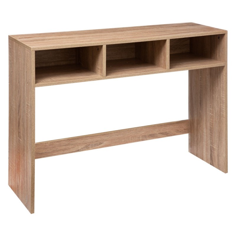 Console d'entrée design Mix'n modul - L. 102 x H. 75 cm - Couleur bois naturel