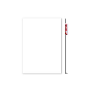 Lot 2x Adhésif décoratif pour meuble Brillant - 200 x 45 cm - Blanc