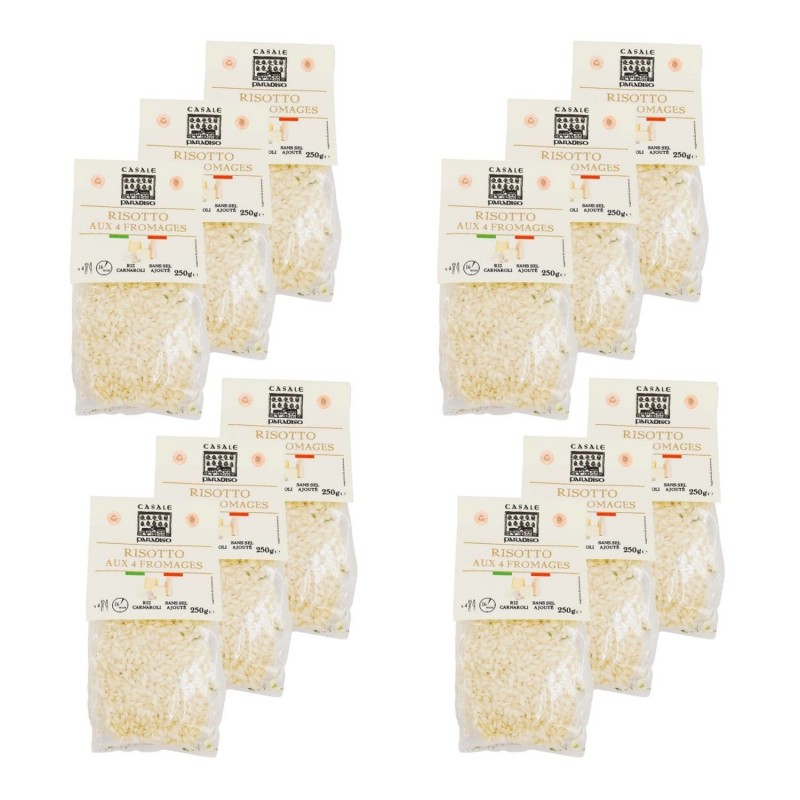 Lot 12x Risotto aux 4 fromages - paquet 250g