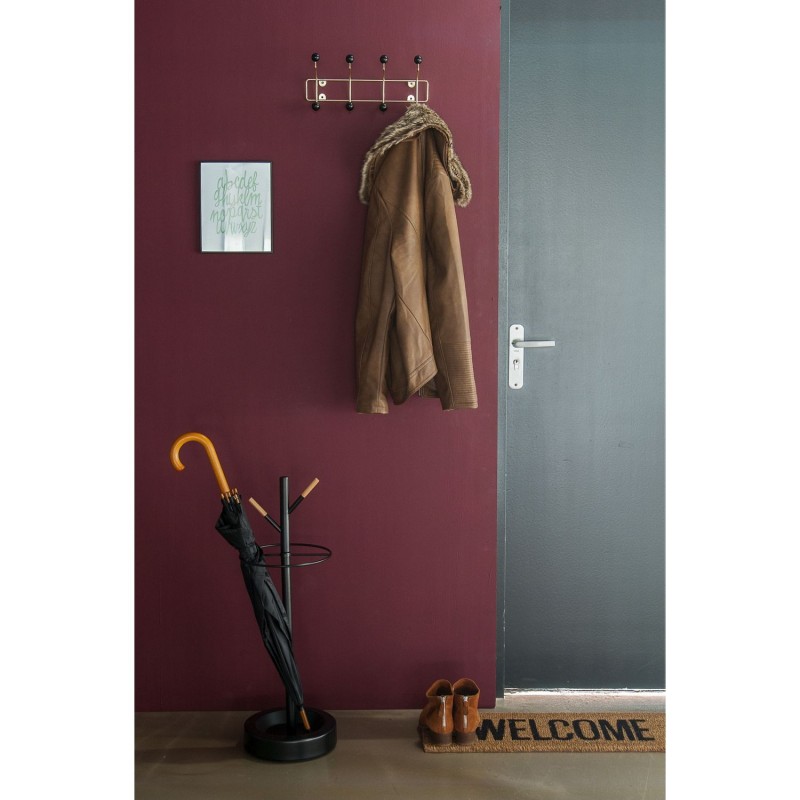 Paillasson Welcome en fibre de coco - Noir