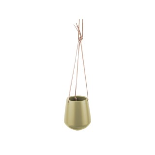 Cache-pot design suspendu médium Skittlie - H. 65 cm - Vert Olive