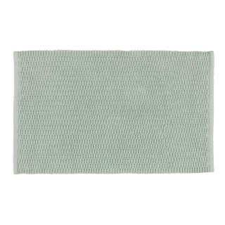 Tapis de salle de bain en coton Mona - L. 50 x l. 80 cm - Vert clair
