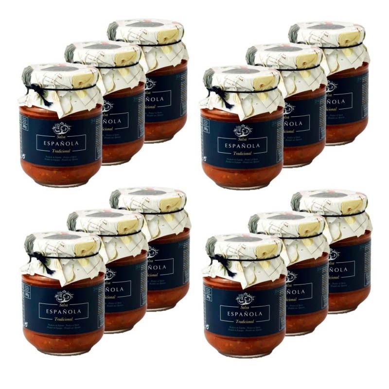 Lot 12x Sauce Espagnole - pot 300g