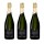 Lot 3x Sélection Brut - Champagne Gremillet - Champagne 75cl - CHAMPAGNE - Haute Valeur Environnementale
