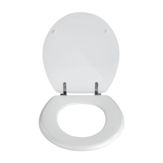 Abattant WC Prima en MDF - Blanc