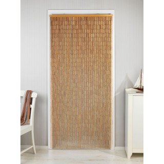 Rideau de porte en bambou - Longueur 200 cm x Largeur 90 cm