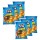 Lot 6x Bonbon ours lisse - Sachet 100g