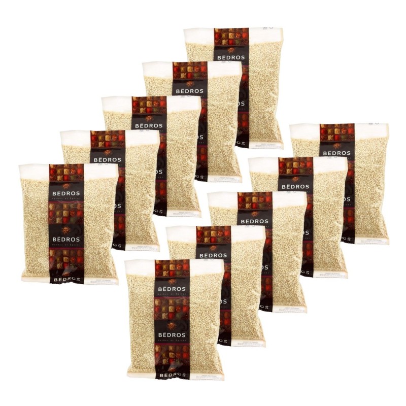 Lot 10x Graines de sésame blanc - Bedros - sachet 250g