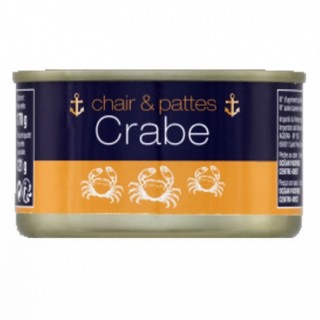 Crabe chair & pattes - Boîte 170g