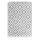Tapis en polypropylène - 120 x 180 cm de long - Gris foncé et Blanc