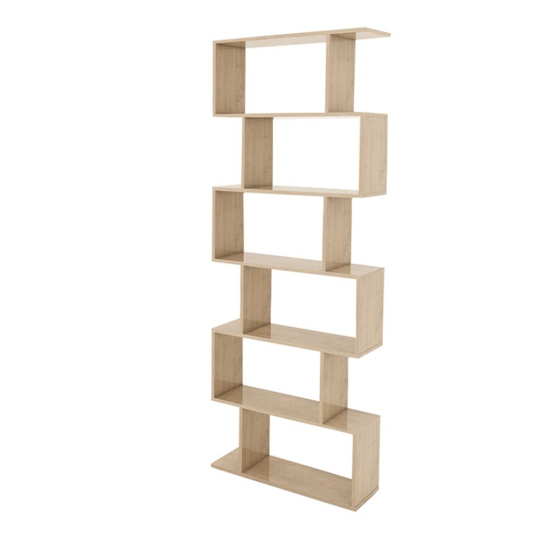 Etagère Bibliothèque Aaron - effet Chêne - 192 x 70 x 24 cm Etagère Bibliothèque Aaron - effet Chêne - 192 x 70 x 24 cm