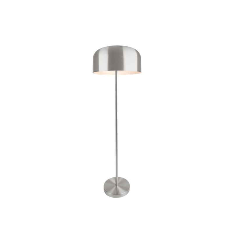 Lampadaire en métal Capa - Hauteur 150 cm - Argent