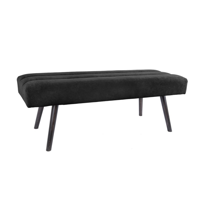 Banc Explicit effet daim - Noir