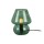 Lampe à poser vintage en verre - Hauteur 18 cm - Vert jungle