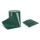 Brise Vue Occultant Clôture en PVC 450 g/m² - 70 m x 19 cm - 70 clips de montage - Vert