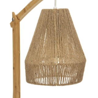 Lampe à poser en arc Palm - Hauteur 55 cm - Beige